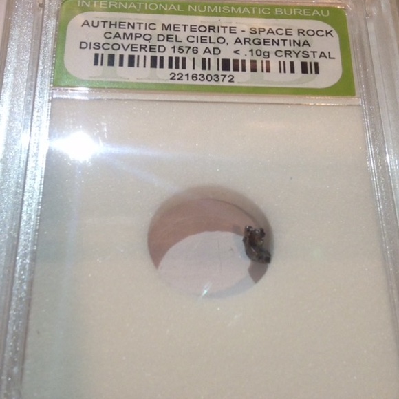 4 RARE Authentic Meteorite 1576AD Space Rocks! - Picture 3 of 6